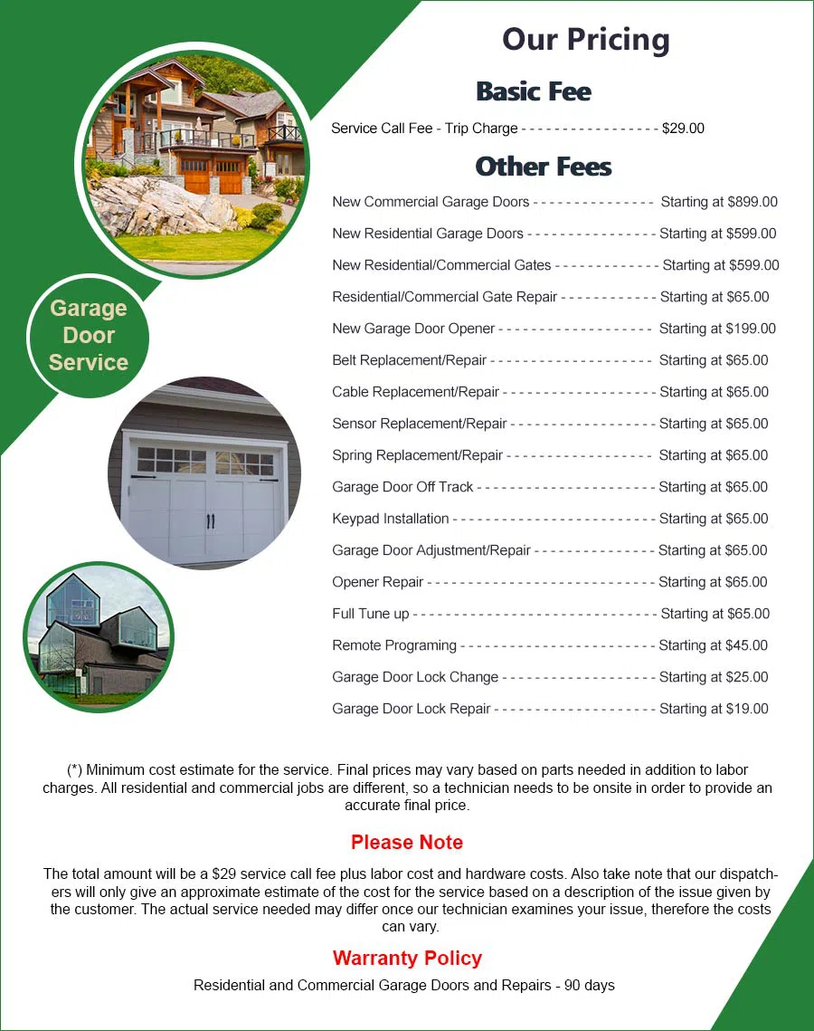 Quality Garage Door Hyattsville, MD 301-349-7945